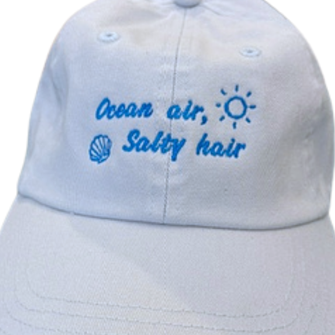 CASQUETTE - BLEU PÂLE "OCEAN AIR"