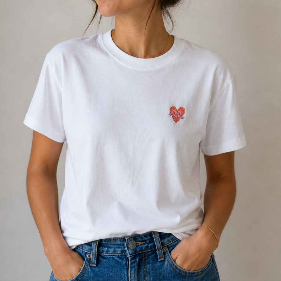TEE-SHIRT CŒUR