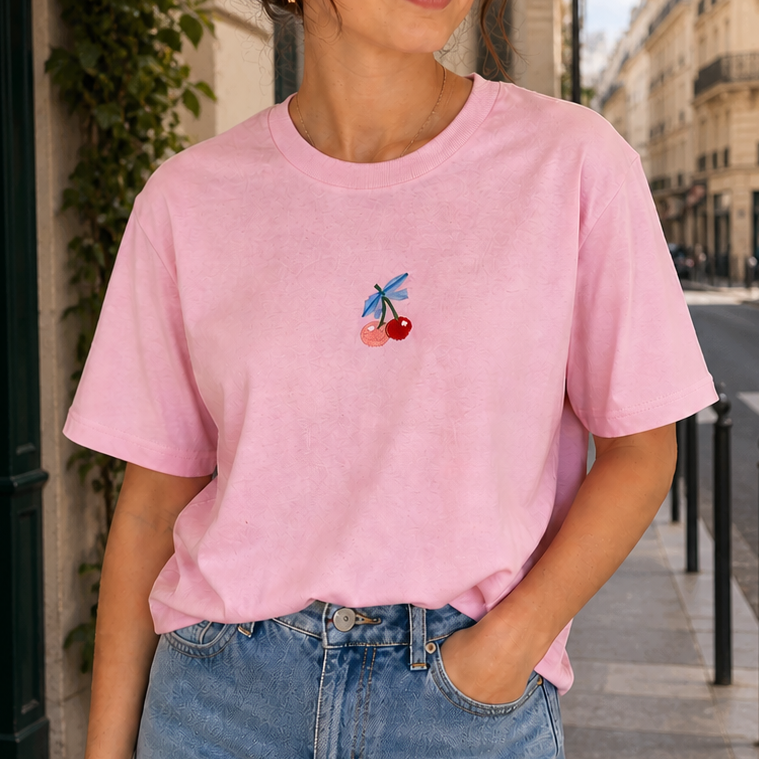 TEE-SHIRT CERISES