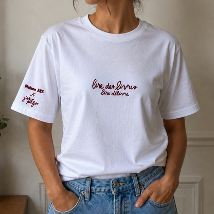 TEE-SHIRT "LIRE DÉLIVRE"