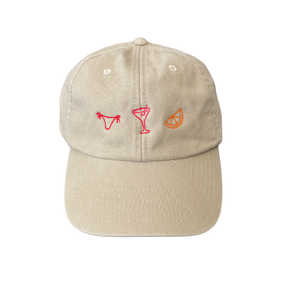 CASQUETTE - BEIGE "ÉTÉ"