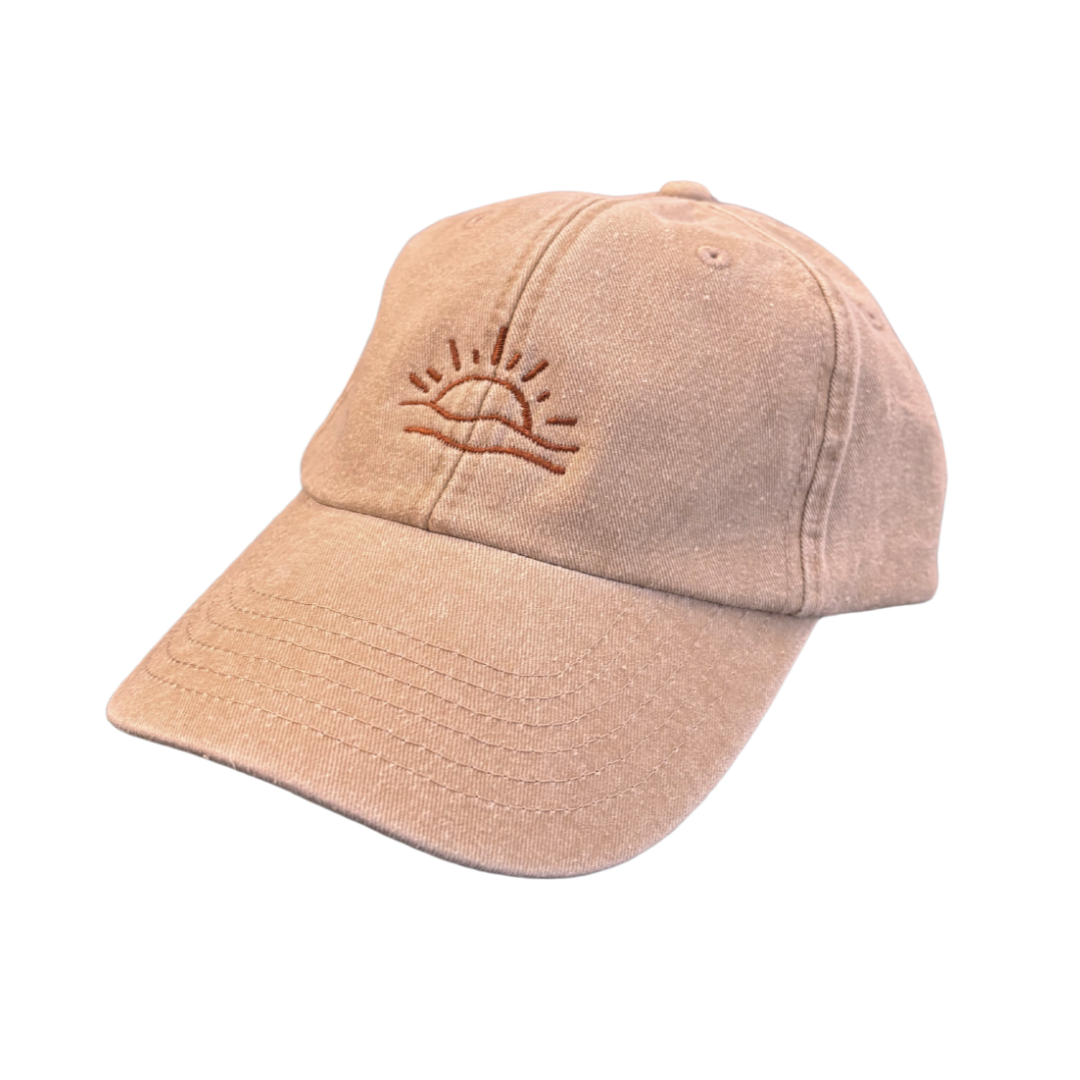 CASQUETTE - BEIGE "COUCHER DE SOLEIL"
