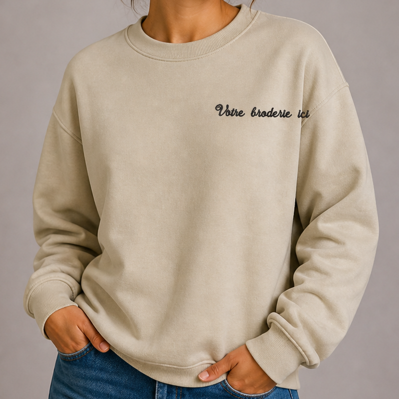 CREWNECK À PERSONNALISER
