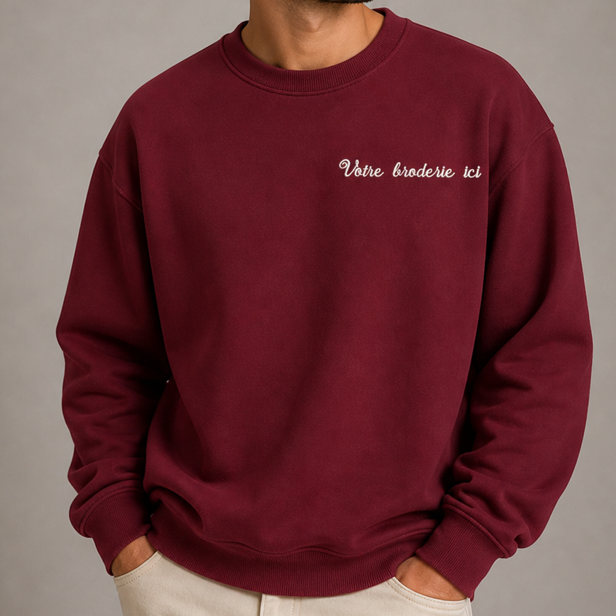 CREWNECK À PERSONNALISER