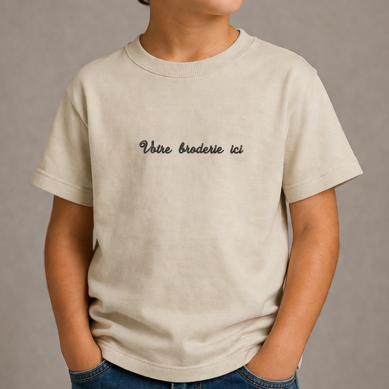 TEE-SHIRT ENFANT À PERSONNALISER