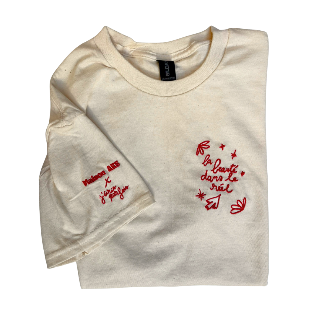 TEE-SHIRT "LA BEAUTÉ DANS LE RÉEL"