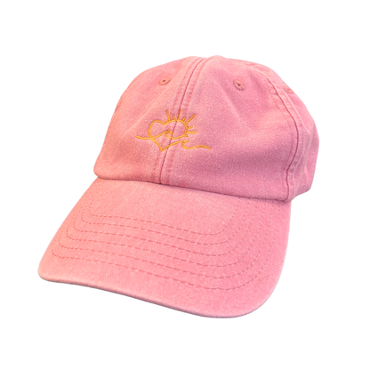 CASQUETTE - ROSE "SOLEIL"