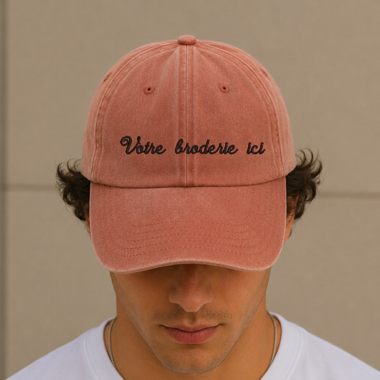 CASQUETTE VINTAGE À PERSONNALISER