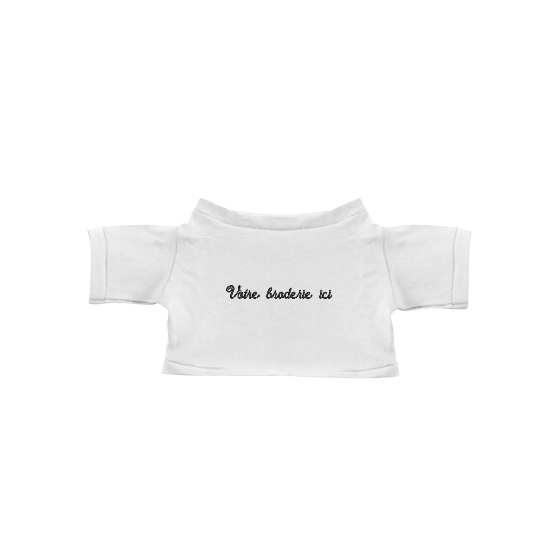 TEE-SHIRT POUR PELUCHE À PERSONNALISER
