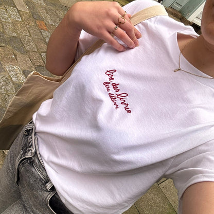TEE-SHIRT "LIRE DÉLIVRE"