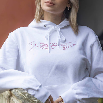 SWEAT-SHIRT "LA CRÉATION DE L'AMOUR"