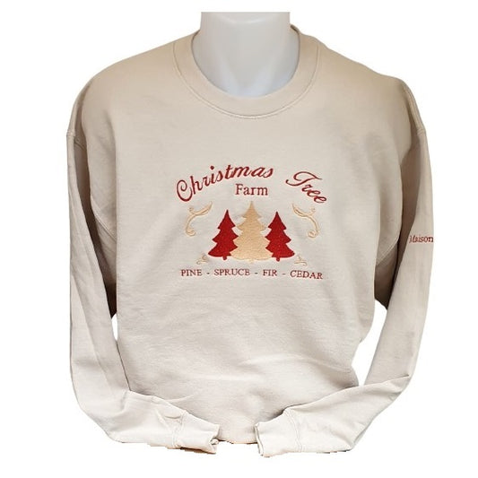 Sweat-shirt "Christmas Tree Farm"